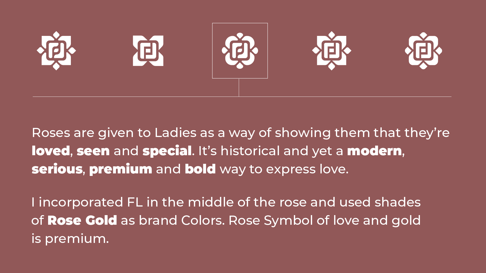 First Lady logo details